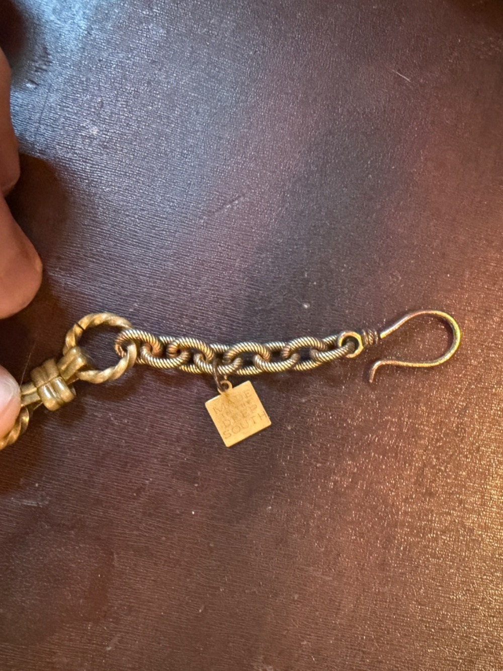 Made in the Deep South Sheriff’s Badge Necklace - Picture 4 of 4